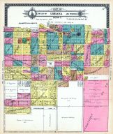 Urbana City - Section 17, Champaign County 1913